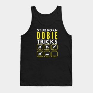 Stubborn Dobie Tricks - Dog Training Tank Top